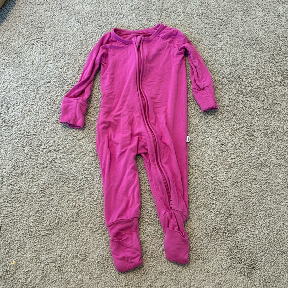 little sleepies onesie 3-6m bamboo pajamas
